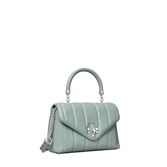Kira Patent Small Top-Handle Satchel - Light Arctic