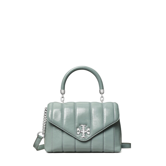 Kira Patent Small Top-Handle Satchel - Light Arctic