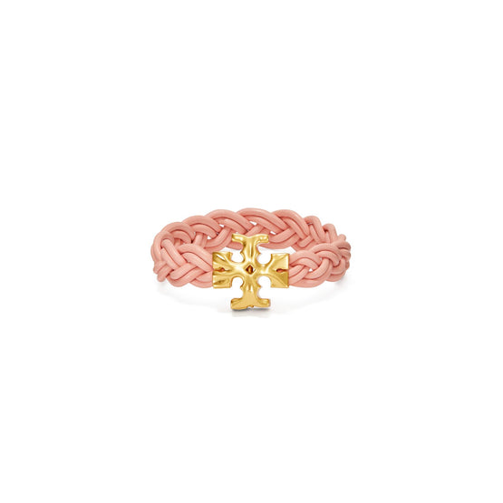 Fisherman Bracelet - Rolled Gold/Pink
