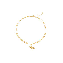 Kira Pearl Pendant Necklace - Rolled Brass/Goldfinch