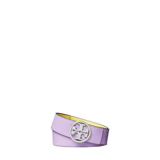 1.5" Miller Reversible Belt - Lavender/Vintage Lemon/Silver