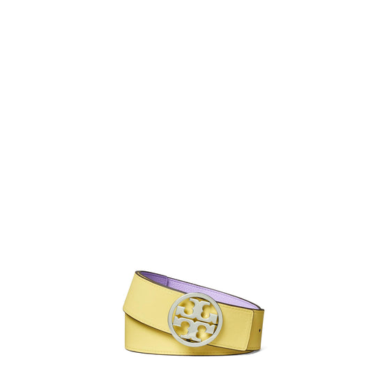 1.5" Miller Reversible Belt - Lavender/Vintage Lemon/Silver