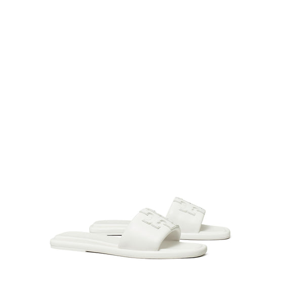 Double T Sport Slide - Optic White