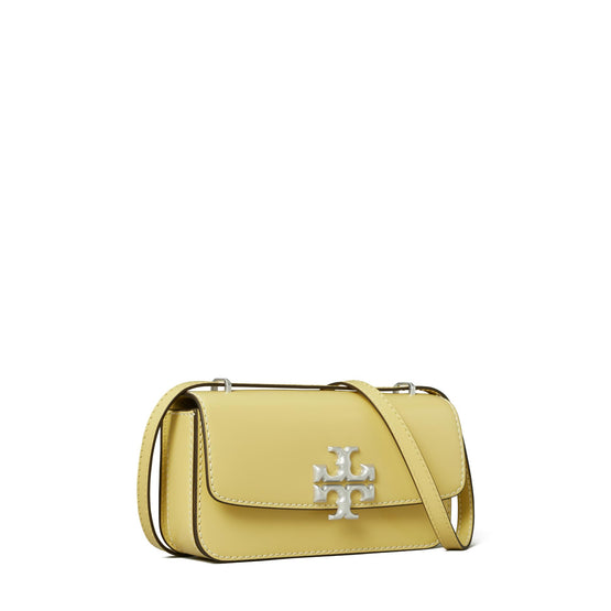 Eleanor Spazzolato E/W Small Convertible Shoulder Bag - Daffodil