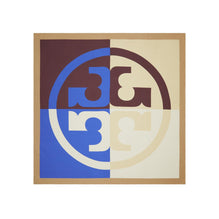 Color-Block Logo Double Sided Oversized Square - Cobalt