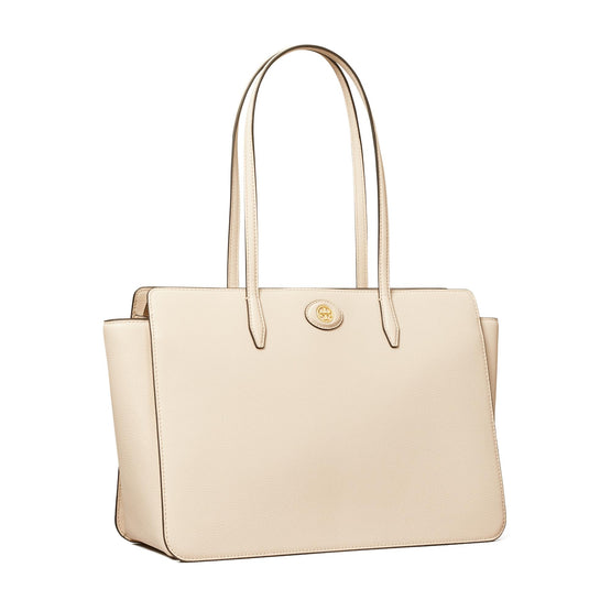 Robinson Pebbled Tote - New Cream