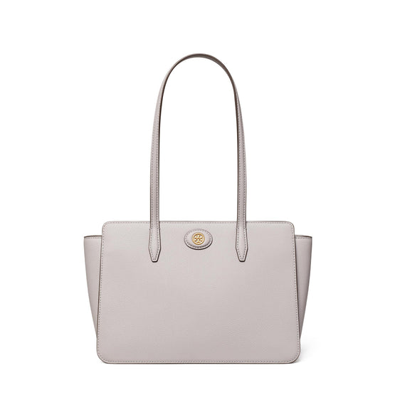 Robinson Pebbled Small Tote - Bay Gray