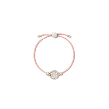 Icon Slider Bracelet - Tory Silver/Pink