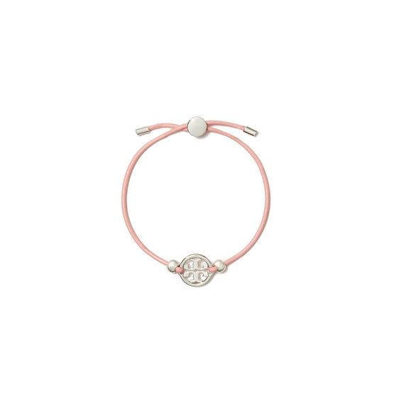 Icon Slider Bracelet - Tory Silver/Pink
