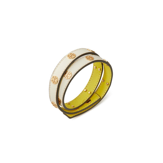 Miller Double-Wrap Bracelet - Tory Gold/New Ivory