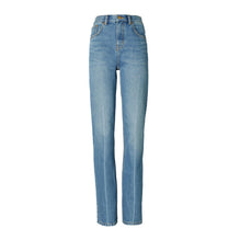 Mid-Rise Slim Straight Jean - Light Crease Wash