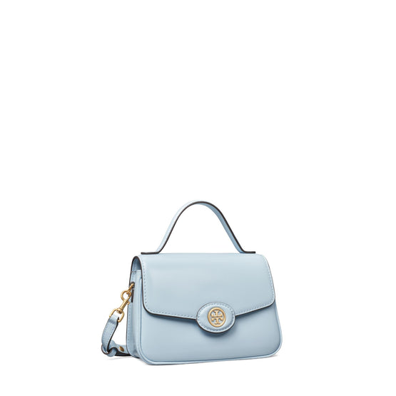Robinson Spazzolato Small Top-Handle Bag - Pale Blue
