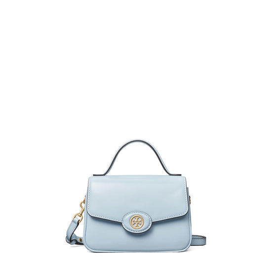 Robinson Spazzolato Small Top-Handle Bag - Pale Blue