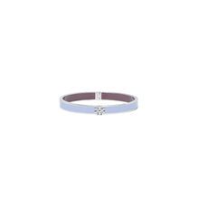 Kira Enamel 7mm Bracelet - Tory Silver/Lavender/Chocolate