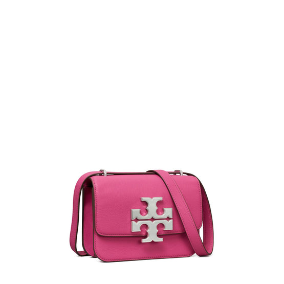 Eleanor Pebbled Small Convertible Shoulder Bag - Plumberry