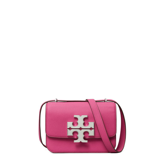 Eleanor Pebbled Small Convertible Shoulder Bag - Plumberry