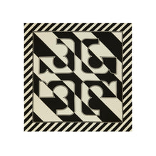 Candy Wrapper Silk Square - Candy Wrapper Black