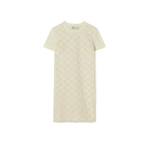 Logo Lace T-Shirt Dress - New Ivory