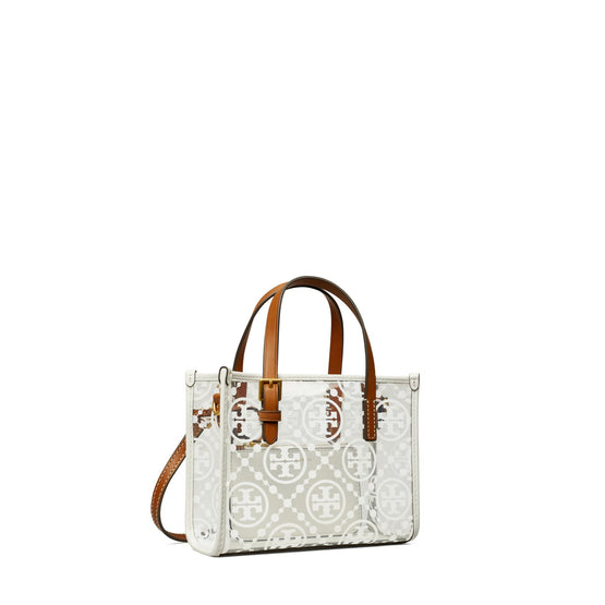 T Monogram Tpu Mini Tote - Clear