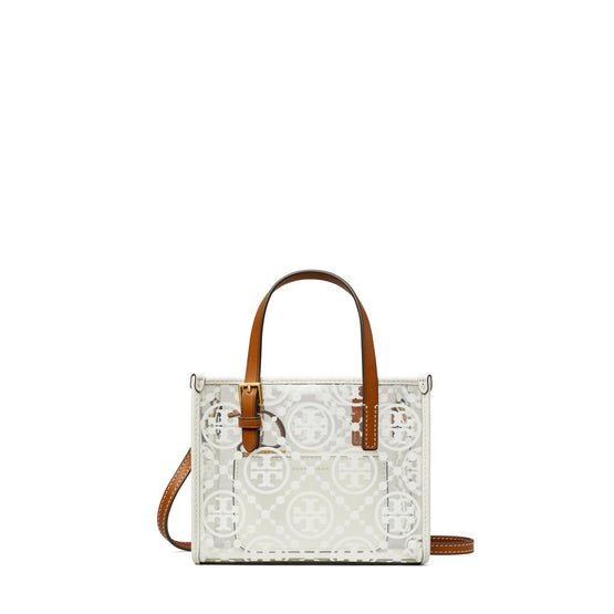 T Monogram Tpu Mini Tote - Clear