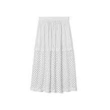 Eyelet Skirt - White