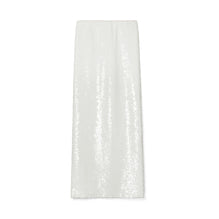 Sequin Skirt - White