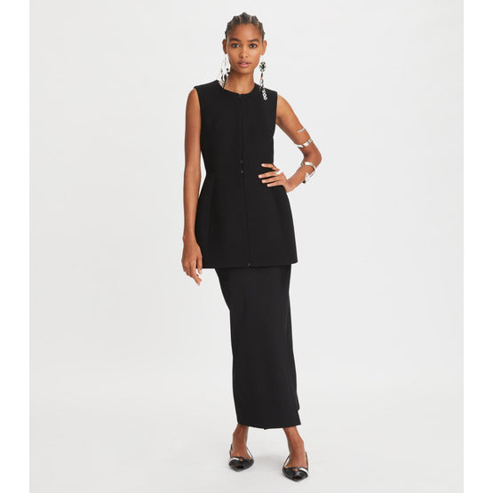 Hook-And-Eye Tunic - Black