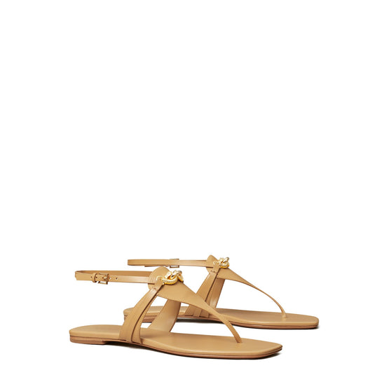 Jessa Flat Sandal - Ginger Shortbread