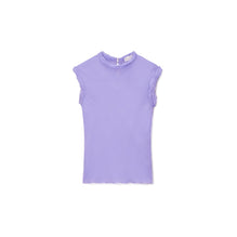 Twisted Chiffon Top - Fresh Lavender
