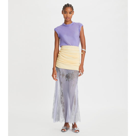 Twisted Chiffon Top - Fresh Lavender