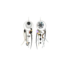 Galaxy Hoops - Silver/Multi