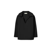 Cotton Poplin Tunic - Black