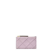 Fleming Zip Card Case - Pale Purple