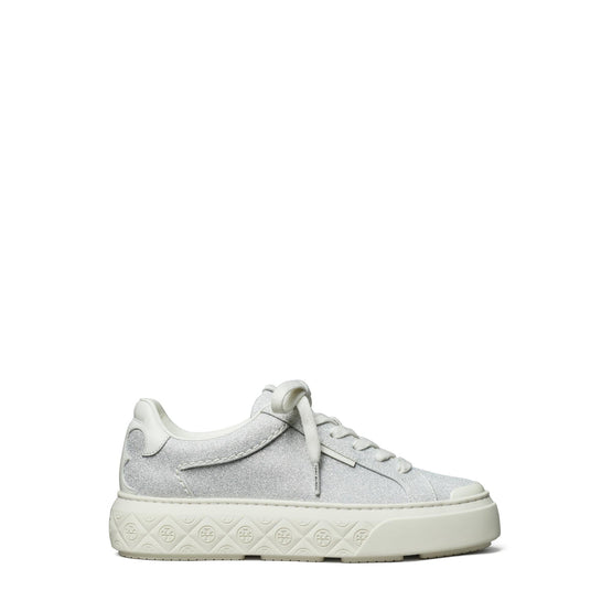 Ladybug Sneaker - Silver Glitter/Blanc