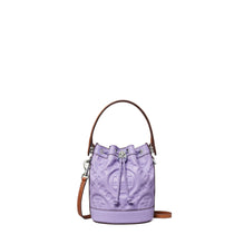 T Monogram Puffy Mini Bucket Bag - Lavender