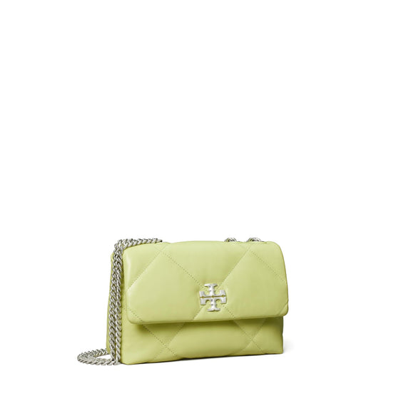 Kira Diamond Quilt Small Convertible Shoulder Bag - Pear