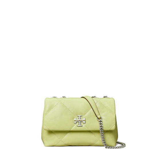 Kira Diamond Quilt Small Convertible Shoulder Bag - Pear