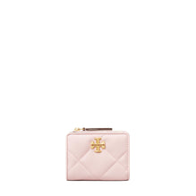 Kira Diamond Quilt Bi-Fold Wallet - Rose Salt