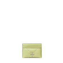Kira Diamond Quilt Card Case - Pear