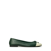 Cap-Toe Quilted Ballet - Vintage Fern/New Ivory