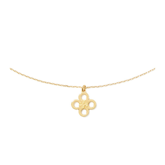 Kira Clover Pendant Necklace - Tory Gold