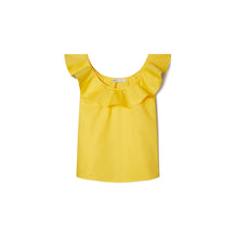 Cotton Flounce Top - Buttercup