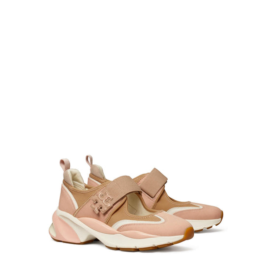 Good Luck Mary Jane Trainer - Pink/White