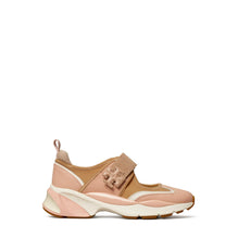 Good Luck Mary Jane Trainer - Pink/White