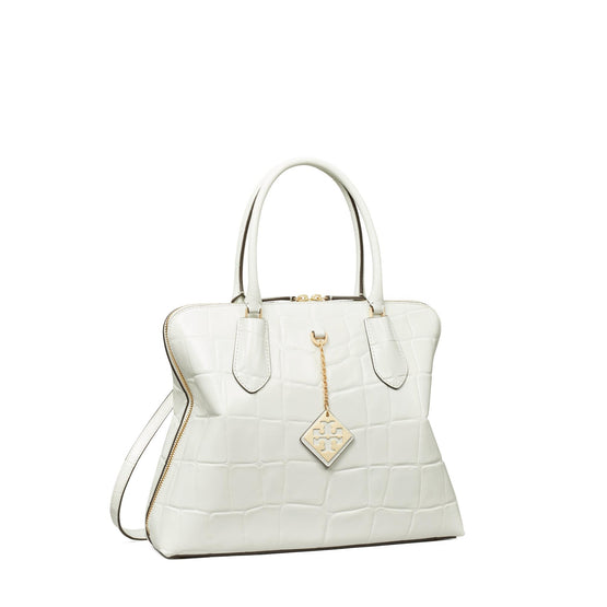 Embossed Swing Bag - Optic White