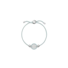 Icon Slider Bracelet - Tory Silver/Light Blue
