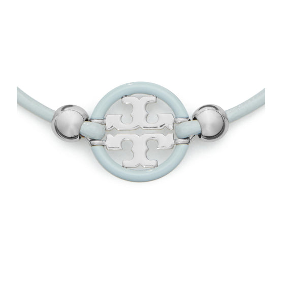 Icon Slider Bracelet - Tory Silver/Light Blue