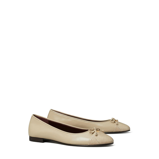 Cap-Toe Ballet - Stone Gray/Stone Gray