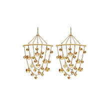 Curiosity Bell Earring - Antique Light Brass