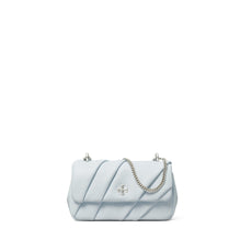 Kira Pleated Mini Flap Bag - Ice Blue